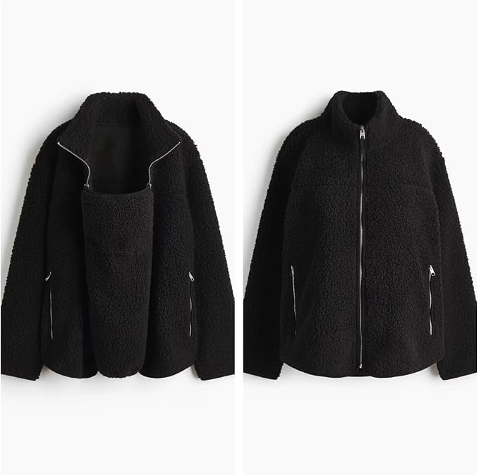 mama cuddle™ Cozy Mom & Baby Extension Fleece Coat