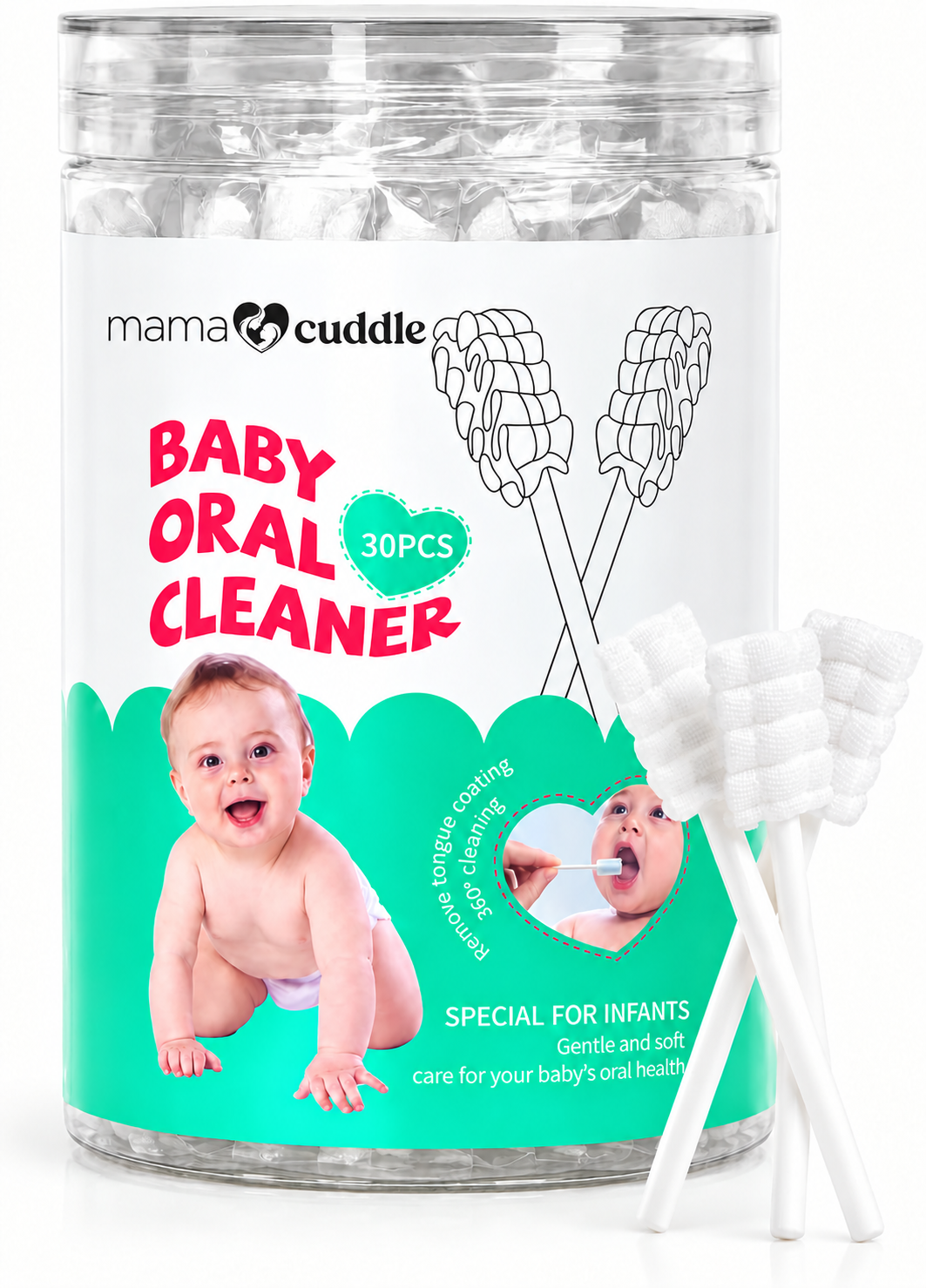 mama cuddle™ Tongue Cleaner