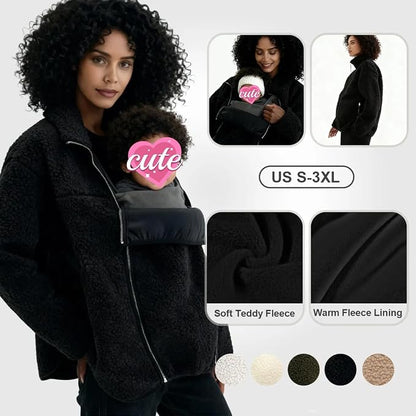 mama cuddle™ Cozy Mom & Baby Extension Fleece Coat