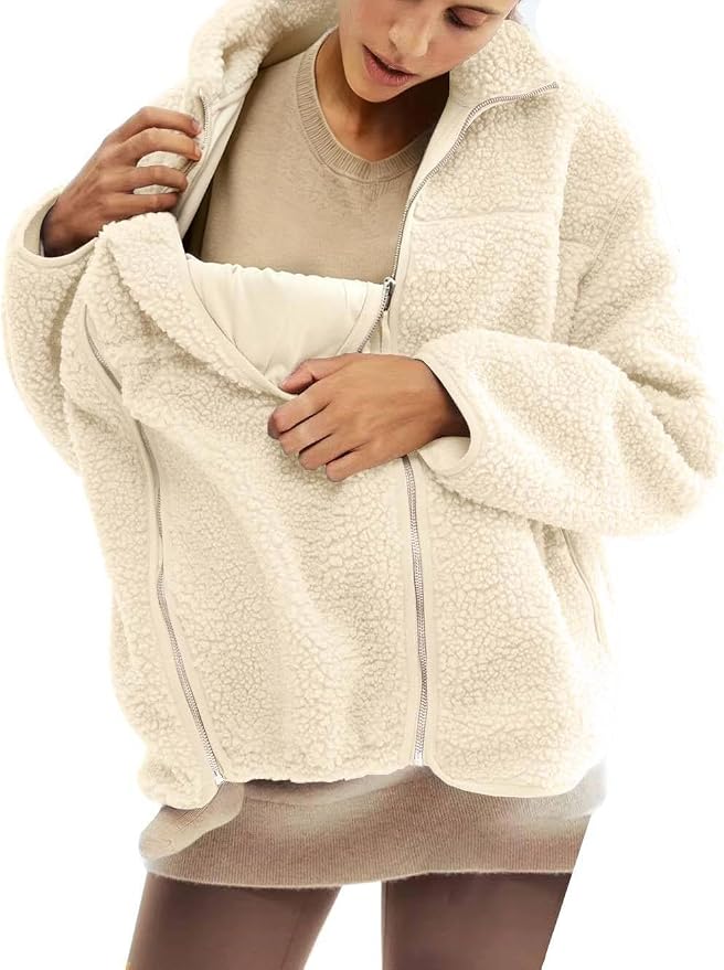 mama cuddle™ Cozy Mom & Baby Extension Fleece Coat