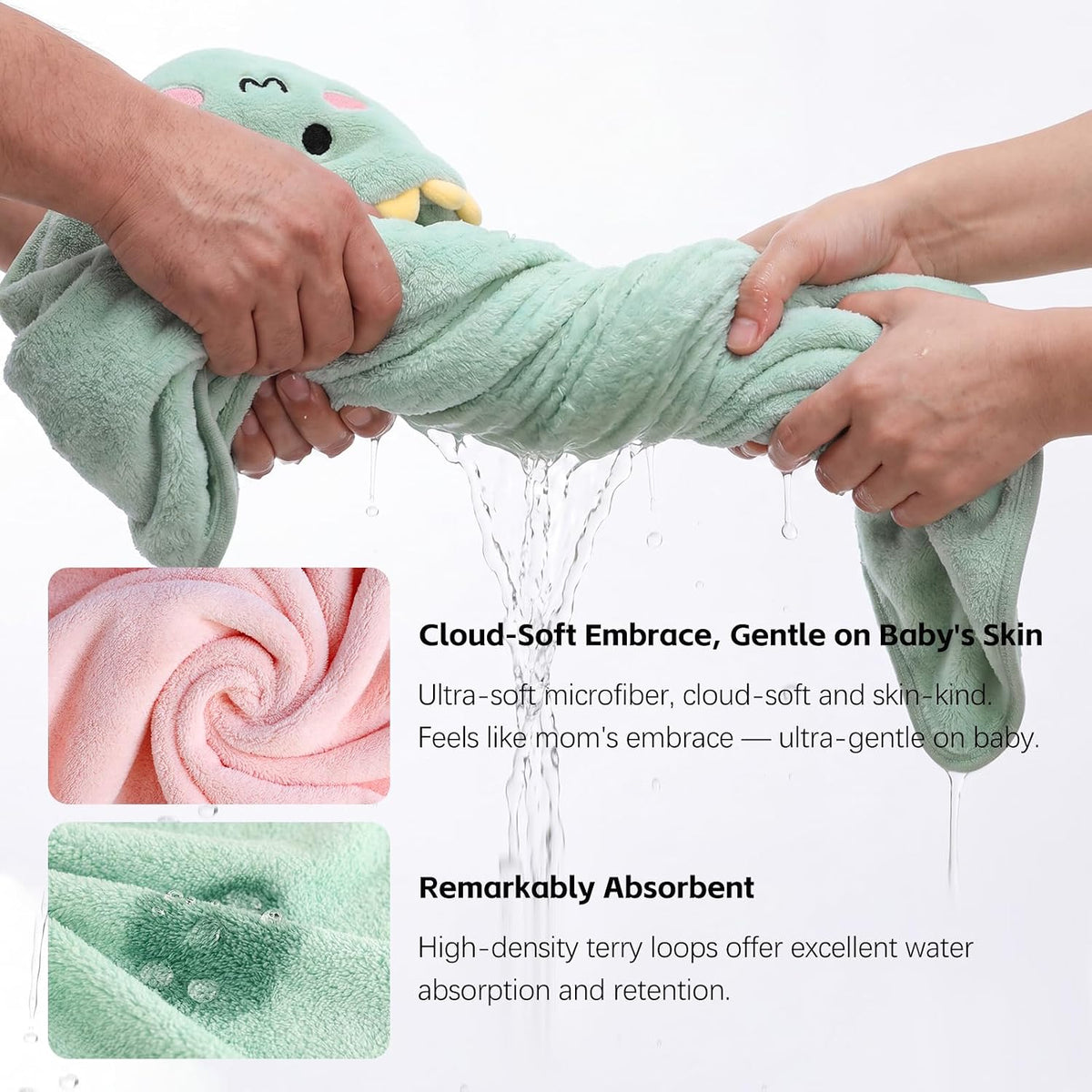 mama cuddle™ Animal Baby Towels