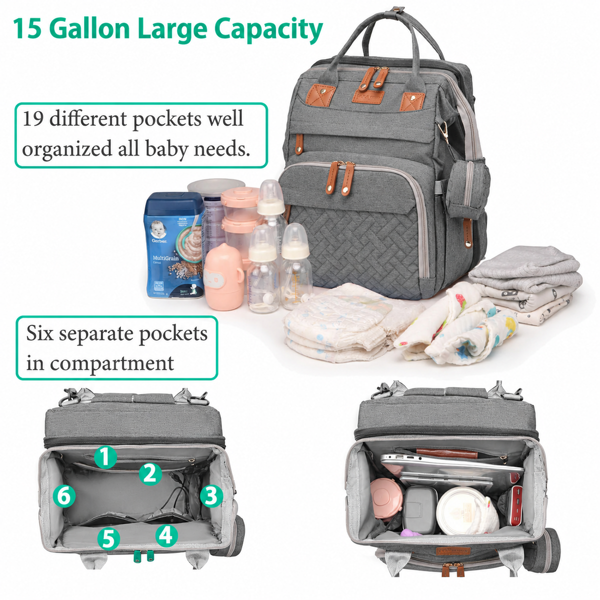 mama cuddle™ Diaper Bag