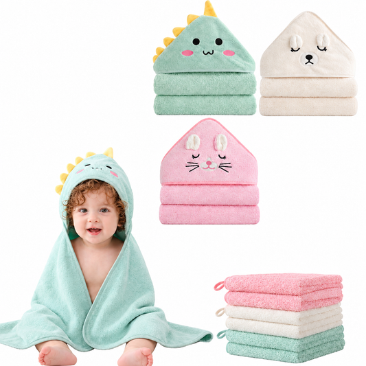 mama cuddle™ Animal Baby Towels